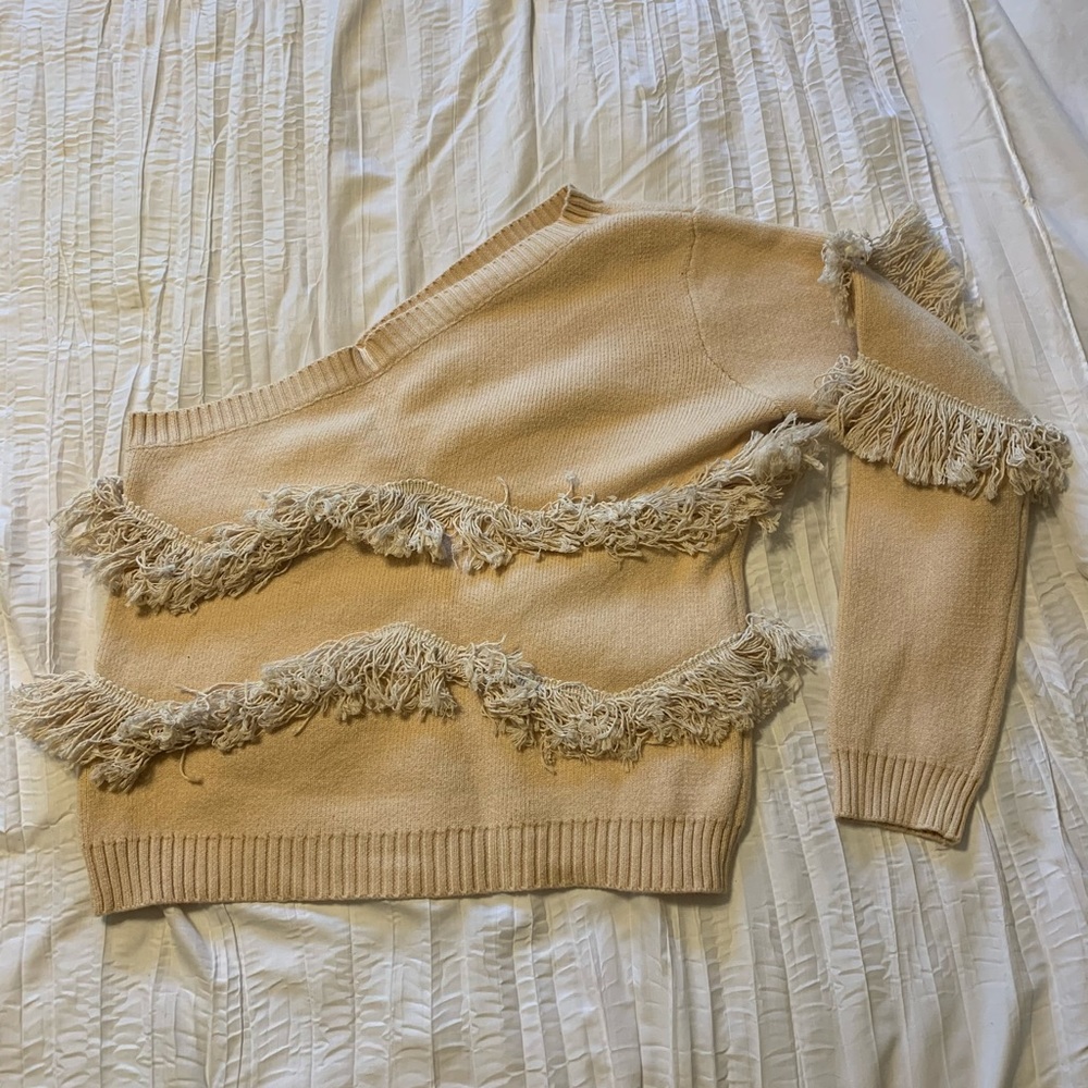 Pinklily off the shoulder sweater